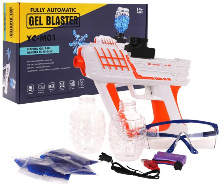 Narančasti Gel Blaster Pištolj + Pribor 1