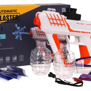 Narančasti Gel Blaster Pištolj + Pribor 8