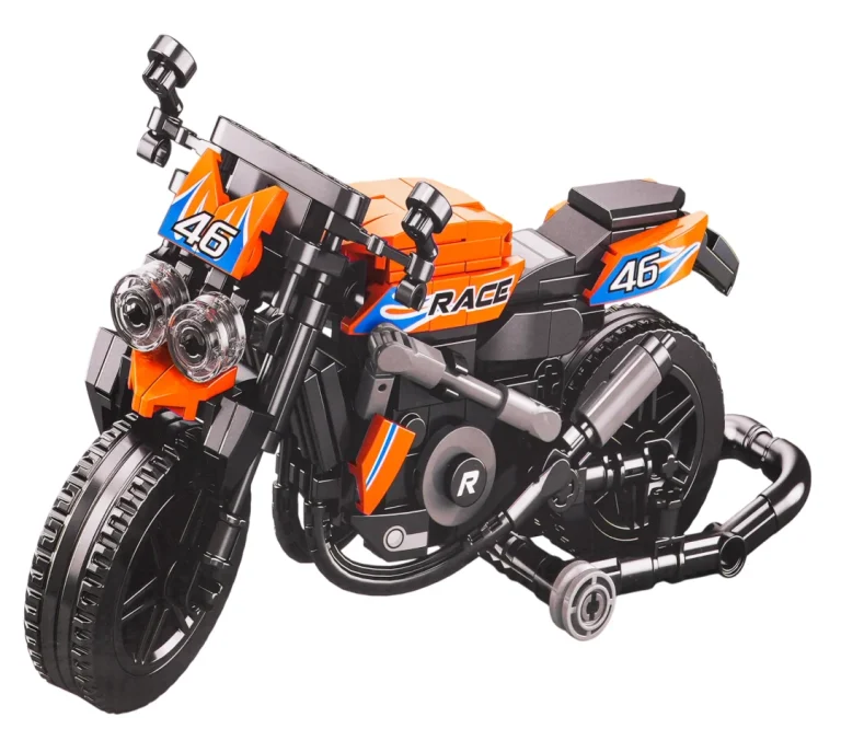 Narančasti Set Kockica Za Motocikle, 403 Dijela 2