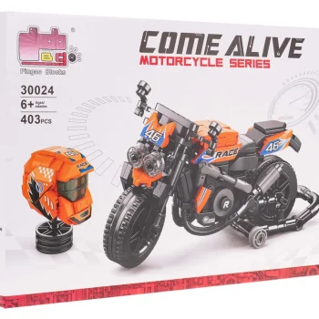 Narančasti Set Kockica Za Motocikle, 403 Dijela 3