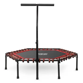 Neo Sport Fitness Trampolin S Ručkom 127 Cm, šesterokutni, Crveni 5
