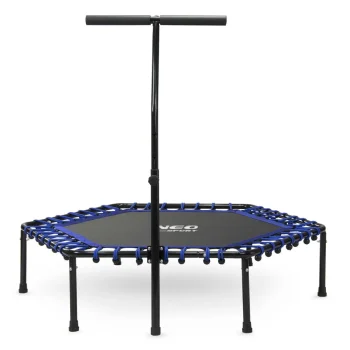 Neo Sport Fitness Trampolin S Ručkom 127 Cm, šesterokutni, Plavi 5