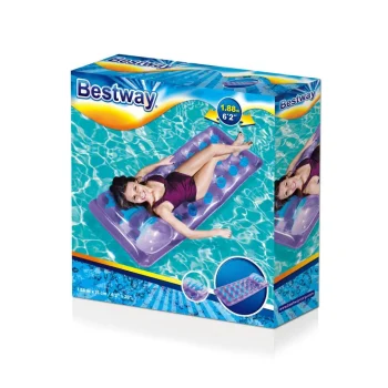 Neonski Bestway Madrac Za Plažu Ljubičasti 188x71cm + Set Za Popravak 7