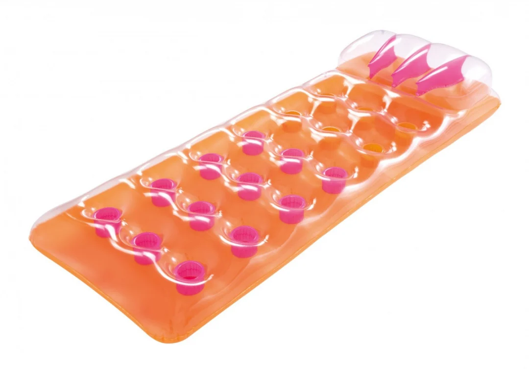 Neonski Bestway Narančasti Madrac Za Plažu 188x71cm + Set Za Popravak 1