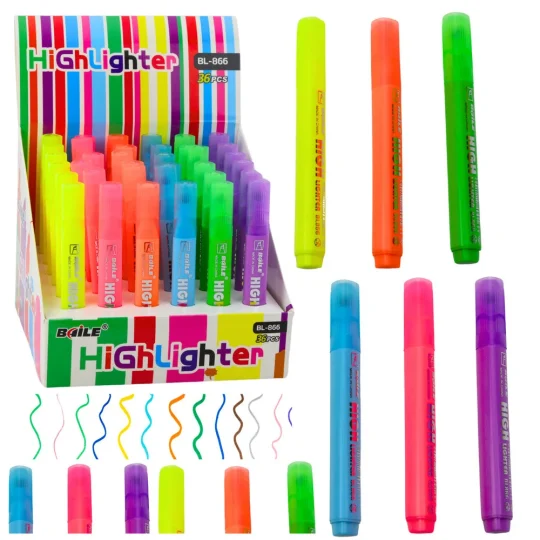 Neonski Marker Za Bilješke, školski Ured 1