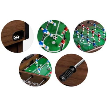 Neosport Stolni Nogomet 118x61x79 Cm Ns 804 Tamnosmeđa 14