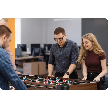 Neosport Stolni Nogomet 118x61x79 Cm Ns 804 Tamnosmeđa 15