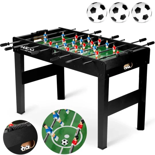 Neosport Stolni Nogomet 118x61x79 Cm Ns 805 Crni 1