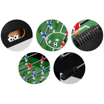 Neosport Stolni Nogomet 118x61x79 Cm Ns 805 Crni 8