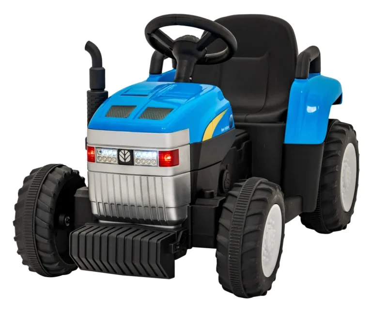 New Holland T7 Plava Prikolica Za Traktor Auto Na Akumulator 10