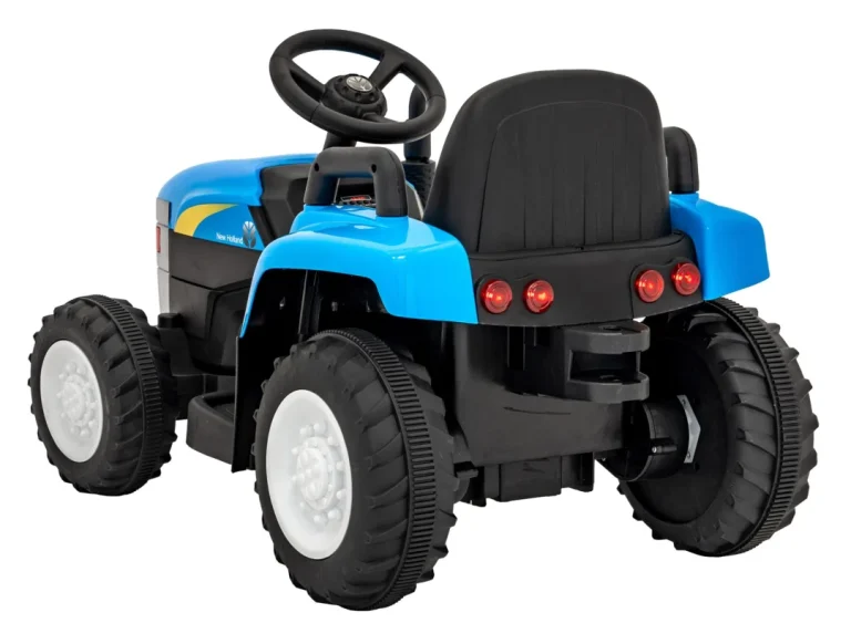 New Holland T7 Plava Prikolica Za Traktor Auto Na Akumulator 12