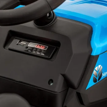 New Holland T7 Plava Prikolica Za Traktor Auto Na Akumulator 16
