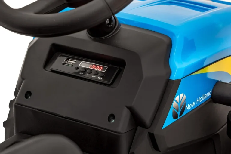 New Holland T7 Plava Prikolica Za Traktor Auto Na Akumulator 16