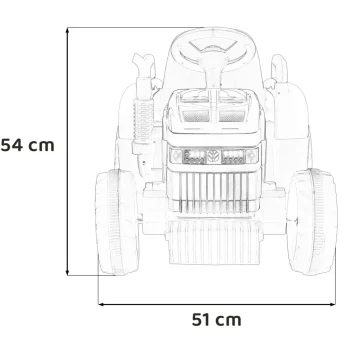 New Holland T7 Plava Prikolica Za Traktor Auto Na Akumulator 2