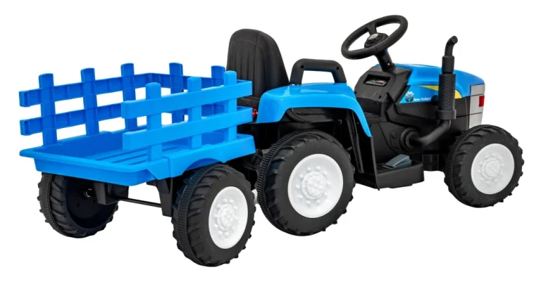 New Holland T7 Plava Prikolica Za Traktor Auto Na Akumulator 7