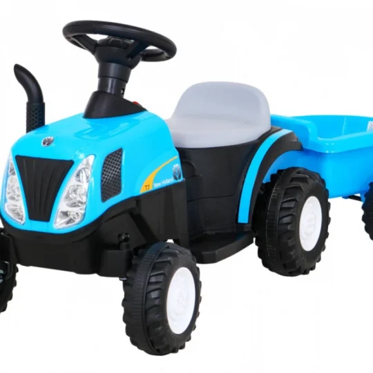 New Holland T7 Traktor S Prikolicom 12v Auto Na Akumulator 1