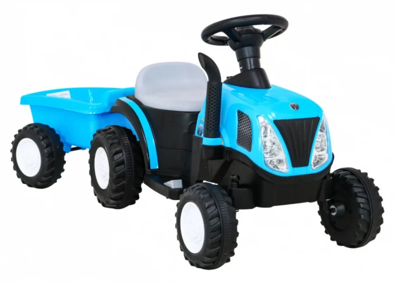 New Holland T7 Traktor S Prikolicom 12v Auto Na Akumulator 9