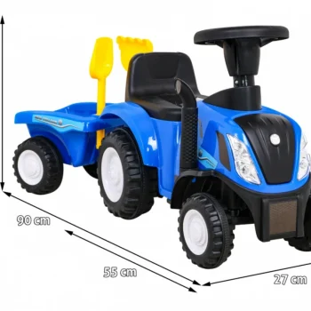 New Holland T7 Traktor S Prikolicom + Pribor 2