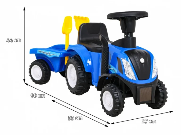 New Holland T7 Traktor S Prikolicom + Pribor 2