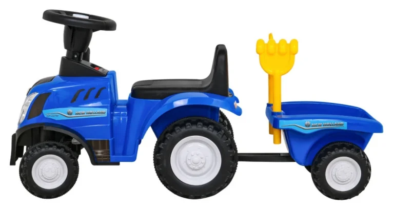 New Holland T7 Traktor S Prikolicom + Pribor 4