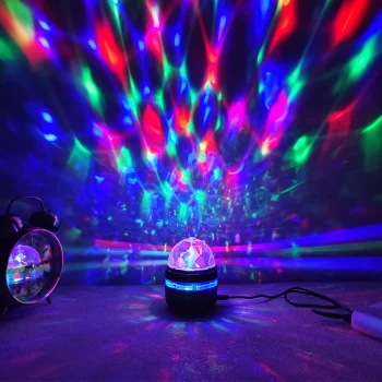 Noćna Lampa Projektor Kugla Led 360° S Daljinskim 4