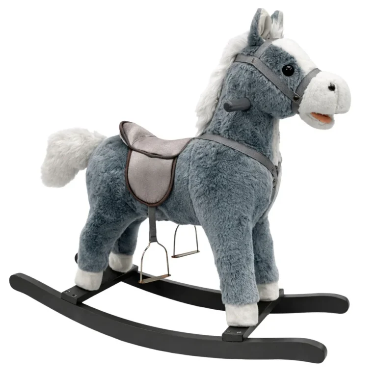 Noge Za Sedlo Za Ljuljačkog Konja Rocker Sounds Siva 74 Cm 1