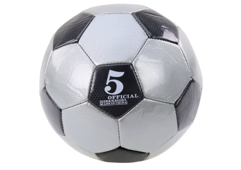 Nogometna Lopta Ø 24 Cm Veličina 5 Siva 2