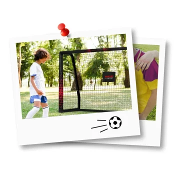 Nogometni Gol 180 X 120 X 60 Cm Ns 463 Crno Crveni 11