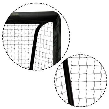 Nogometni Gol 180 X 120 X 60 Cm Ns 463 Crno Crveni 3