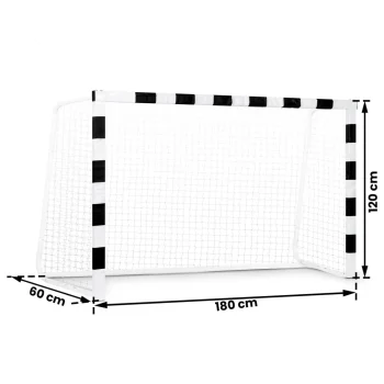 Nogometni Gol 180 X 120 X 60 Cm Ns 464 Crno Bijeli 5
