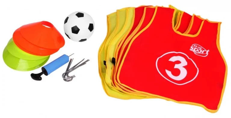 Nogometni Gol 2 U 1 Za Djecu S Loptom, Pumpom, Majicama I Markerima 4