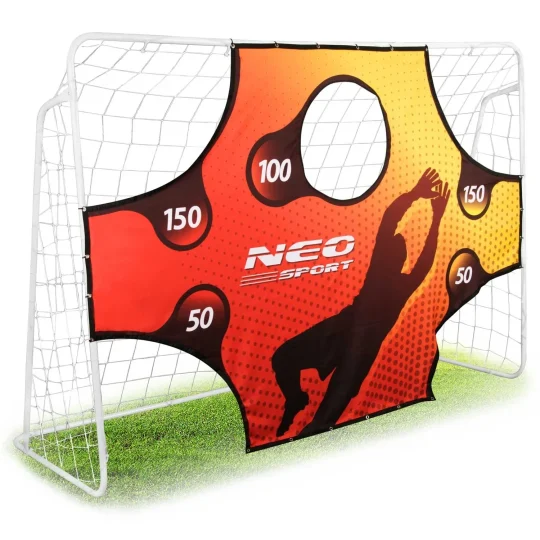 Nogometni Gol 245 X 155 X 80 Cm + Podloga Za Metu 1
