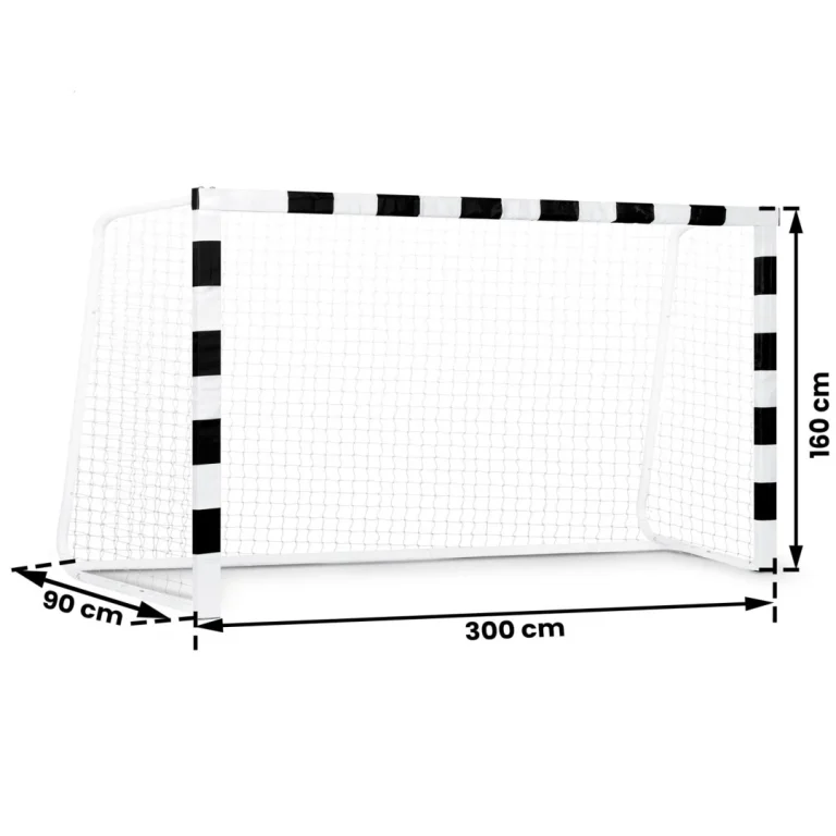 Nogometni Gol 300 X 160 X 90 Cm Ns 460 Crno Bijeli 5