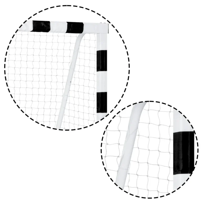 Nogometni Gol 300 X 200 X 120 Cm Ns 465 Crno Bijeli 2