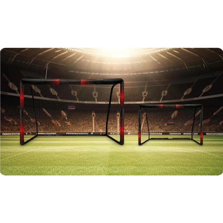 Nogometni Gol 300 X 200 X 120 Cm Ns 473 Crno Crveni 7