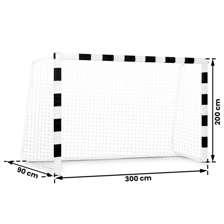 Nogometni Gol 300 X 200 X 90 Cm Ns 465 Crno Bijeli 11