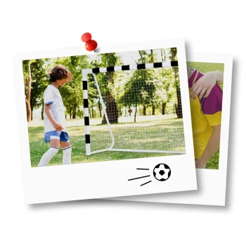 Nogometni Gol 300 X 200 X 90 Cm Ns 465 Crno Bijeli 15