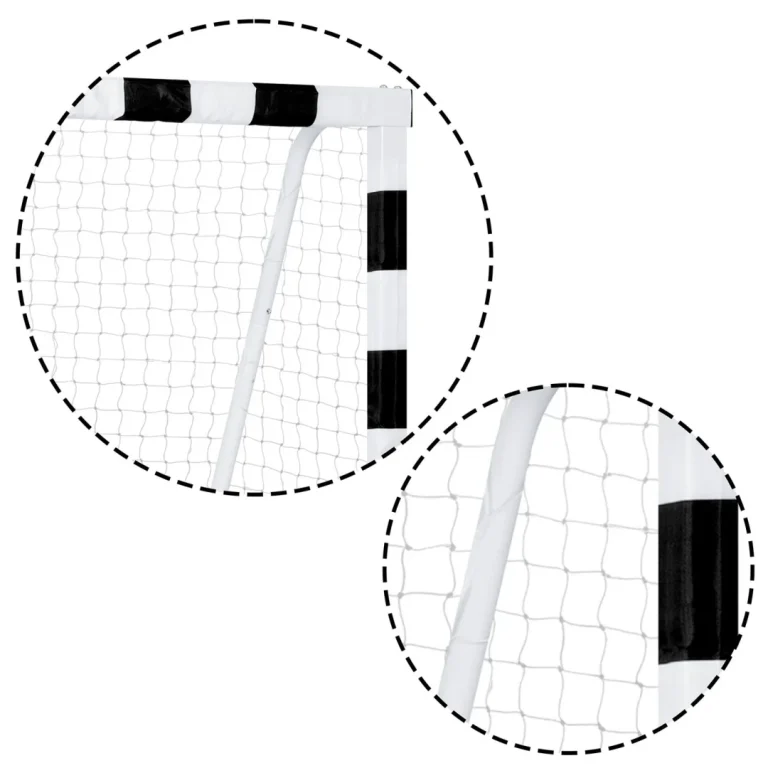 Nogometni Gol 300 X 200 X 90 Cm Ns 465 Crno Bijeli 4