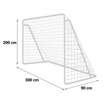 Nogometni Gol 300 X 200 X 90 Cm Ns 496 4