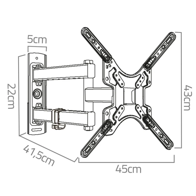 Nosač Za Tv Humberg 17–56 Inča Do 30 Kg 14