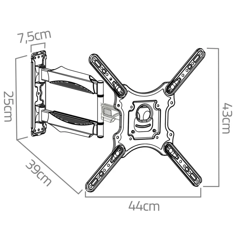Nosač Za Tv Humberg 17–56 Inča Do 35 Kg 14