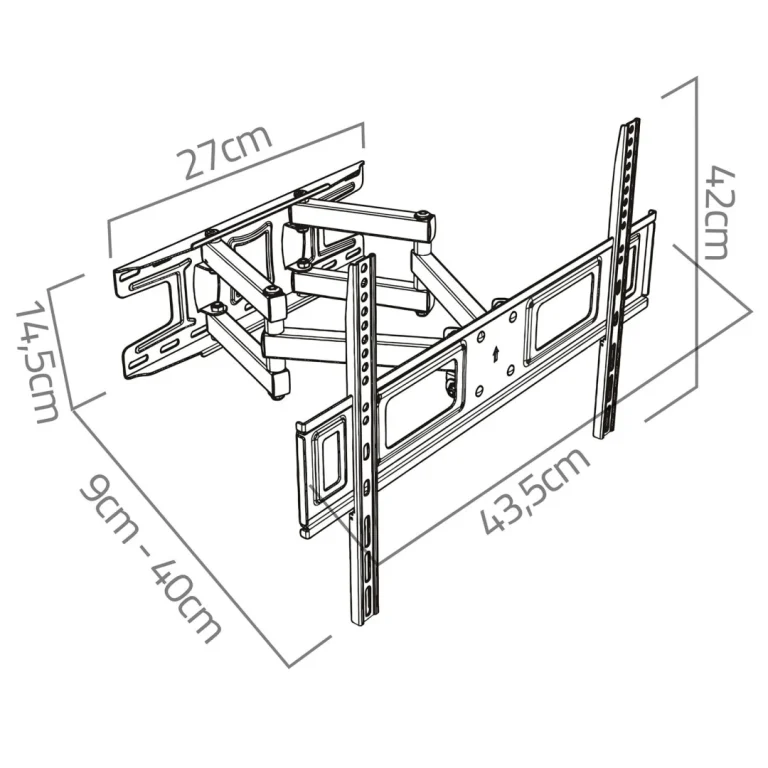 Nosač Za Tv Humberg 23–60 Inča Do 45 Kg 14