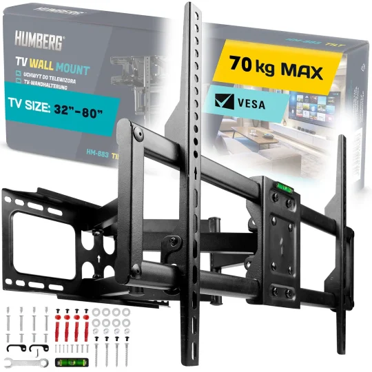 Nosač Za Tv Humberg 32–80 Inča Do 70 Kg 1