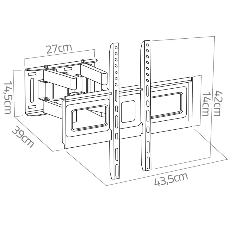 Nosač Za Tv Humberg 32–80 Inča Do 70 Kg 3