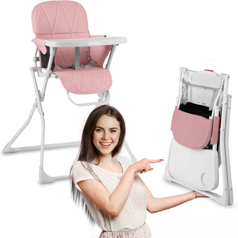 Nuco Stolica Za Hranjenje Bijela + Roza 14