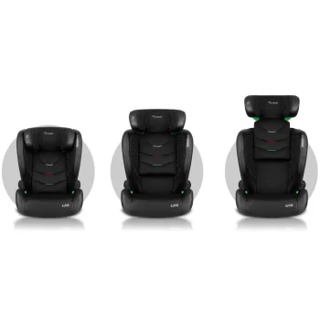 Nukido Louis Autosjedalica Crna 15 36 Kg Isofix 10