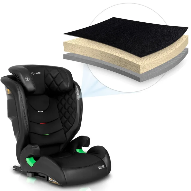 Nukido Louis Autosjedalica Crna 15 36 Kg Isofix 12