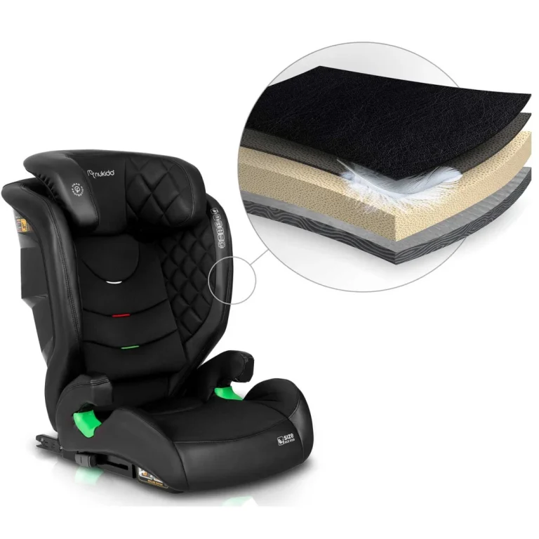 Nukido Louis Autosjedalica Crna 15 36 Kg Isofix 13