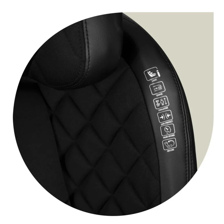 Nukido Louis Autosjedalica Crna 15 36 Kg Isofix 4