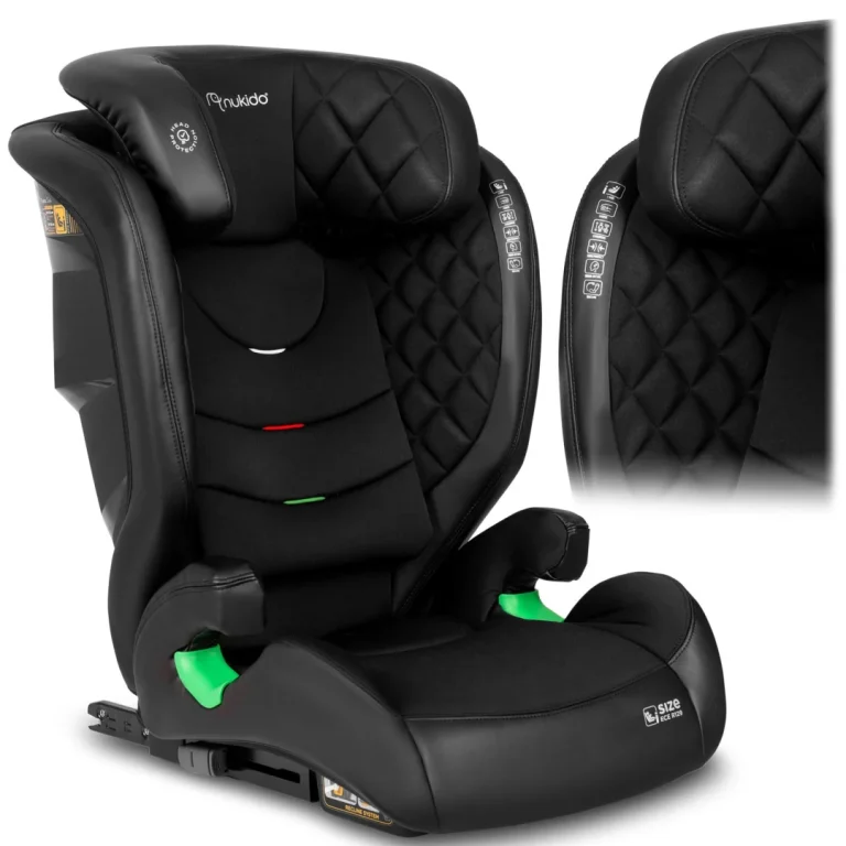 Nukido Louis Autosjedalica Crna 15 36 Kg Isofix 6